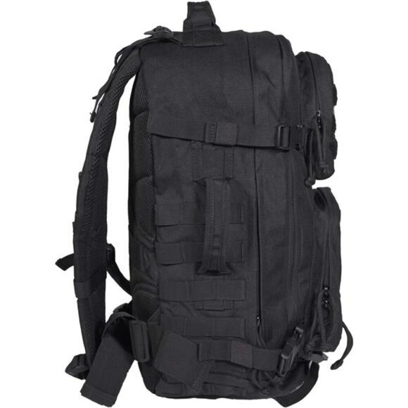 Tactical Laptop Backpack Large Black USB Port Anti Theft Travel Bag 17 Inch - Picture 2 of 7